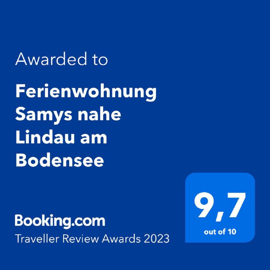 Ferienwohnung Samys Nahe Lindau Am Bodensee سيغمارزيل المظهر الخارجي الصورة